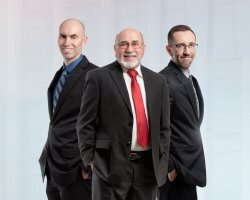 Three people in suits